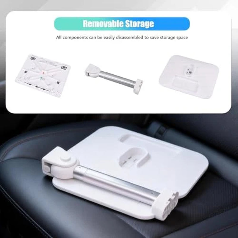 Car Seat Tray Table Foldable Travel Desk for Back Seat – image 7