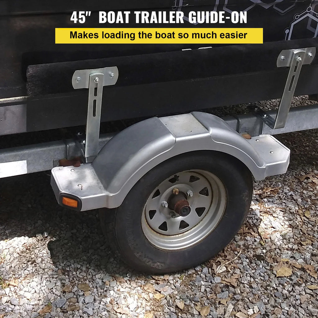 Boat Trailer Guide-Ons with 48 in Carpeted Boards, 2-Pack – image 2