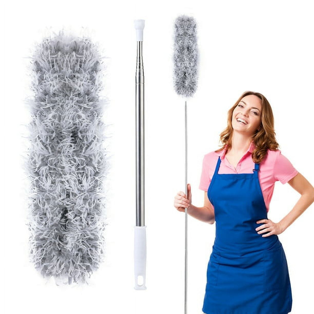 Extendable Duster – Bendable Head with 97-Inch Pole