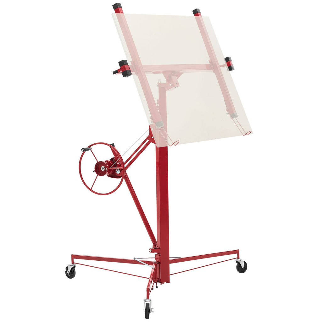 11 ft Drywall Lift Panel Hoist, 150 lb Capacity with Telescoping Arm – image 1