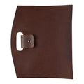 Document Tote Bag, Slim Faux Leather Work Portfolio for Women