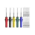 Mechanic Back Probe Pin Kit 15 Pc - Automotive Diagnostic Test Probes & Spare Pins