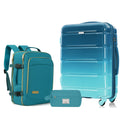 3-Piece Luggage Set, 28 in Checked Suitcase, Duffel and Toiletry Bag – image 1