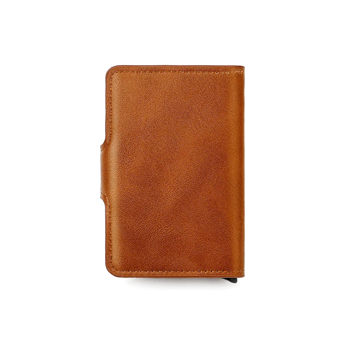Men's Wallet with Hasp Closure, Brown Card Holder – image 3
