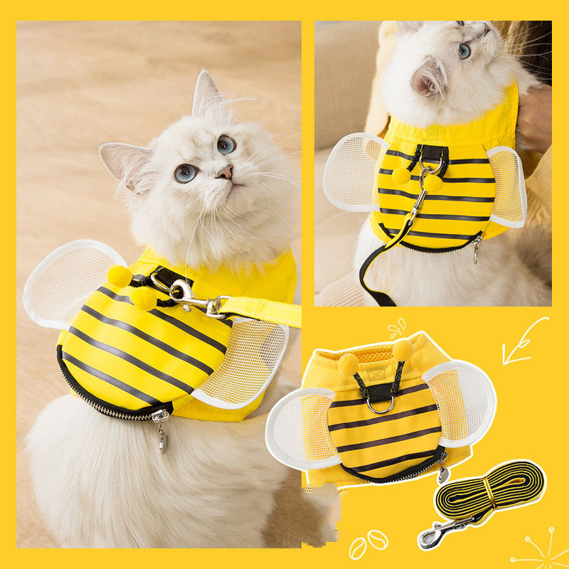 Cat Walking Harness & Leash Rope