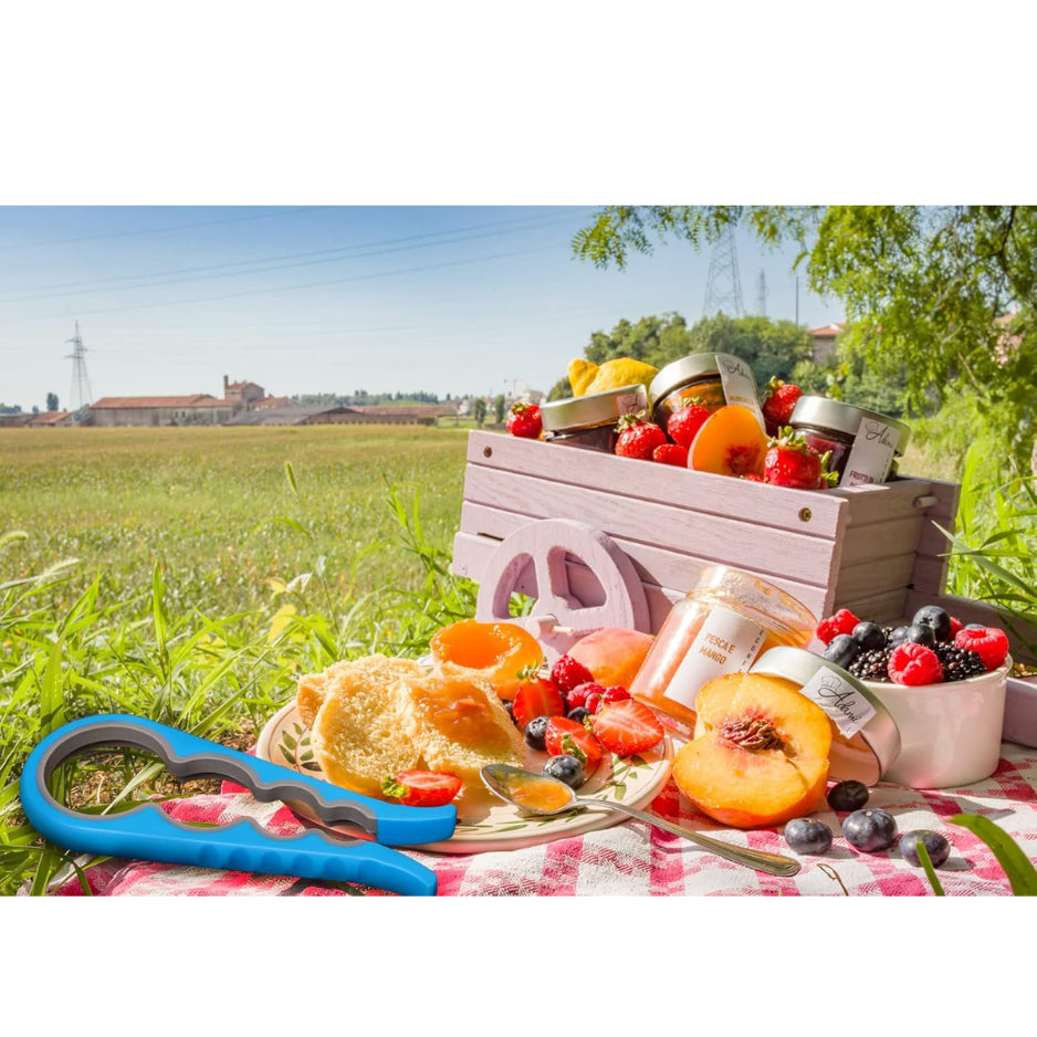 Jar Opener Multi-Size Rubber Grip Bottle & Lid Opener – image 3