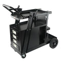 Welding Cart 2-Tier with 4 Drawers, 265 lb Capacity