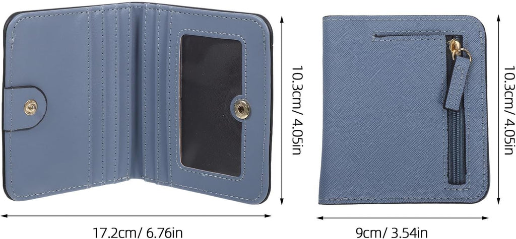 Slim Wallet for Women, Ultra Thin PU Leather Card Wallet – image 8