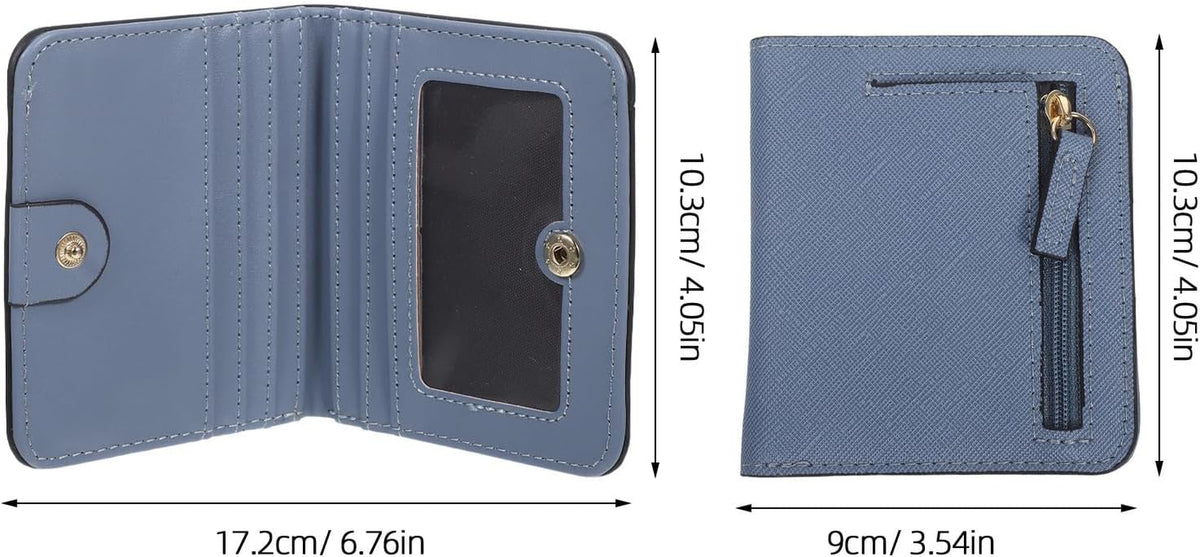 Slim Wallet for Women, Ultra Thin PU Leather Card Wallet – image 8