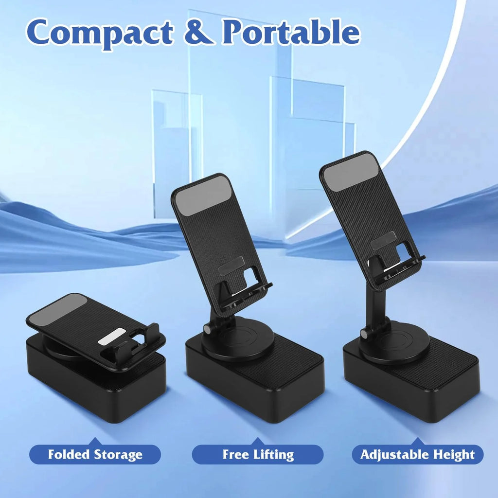Phone Stand Bluetooth Speaker with 5000mAh Power Bank & RGB Light – image 4