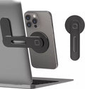 Magnetic Monitor Phone Mount - Foldable Side Phone Holder