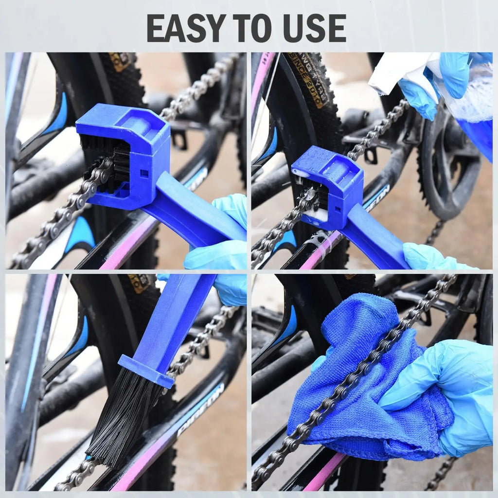 Chain Cleaner Brush - Bike & Motorcycle Chain Scrubber Tool – image 5