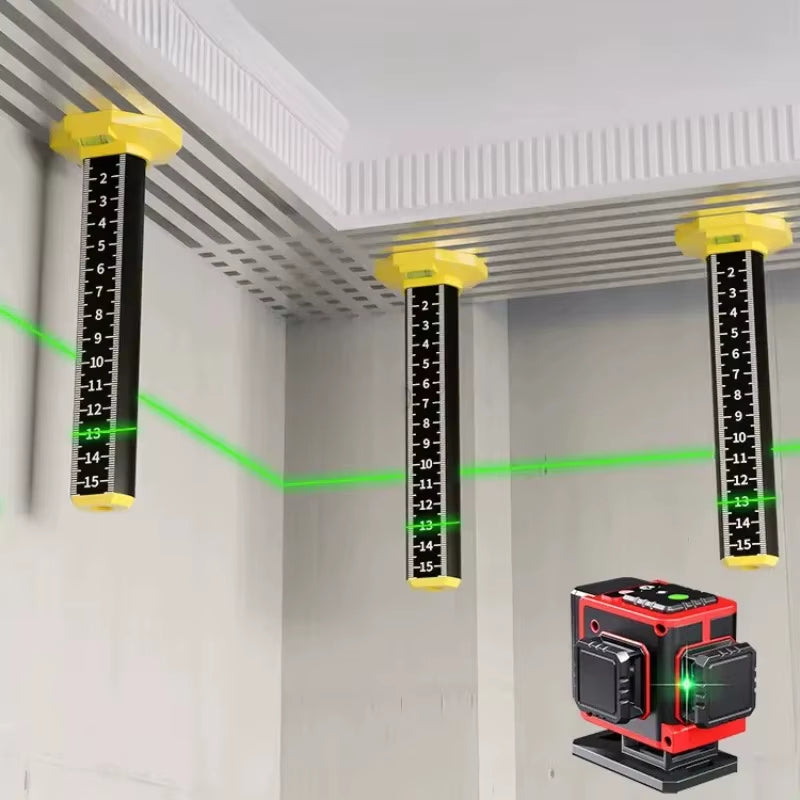 Ceiling Grid Leveling Ruler for Construction Framing