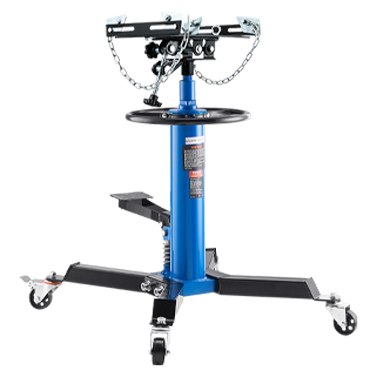 Transmission Jack Hydraulic 2-Stage Telescoping with Foot Pedal – image 6