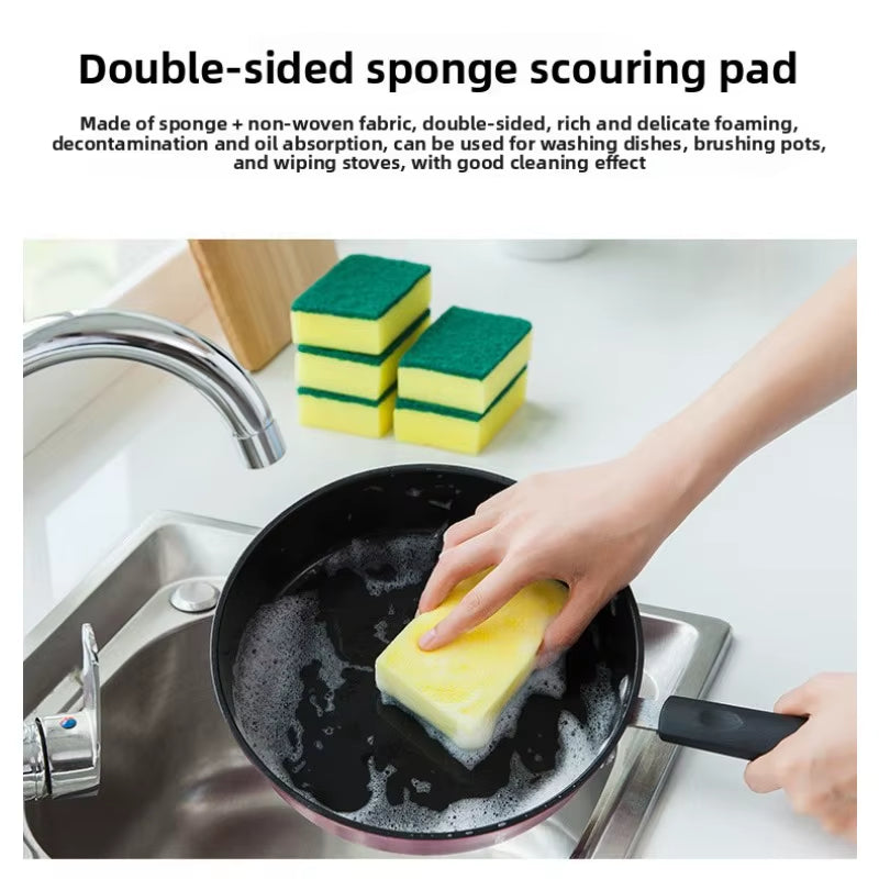 Double-Sided Absorbent Dish Sponge Brush – image 5