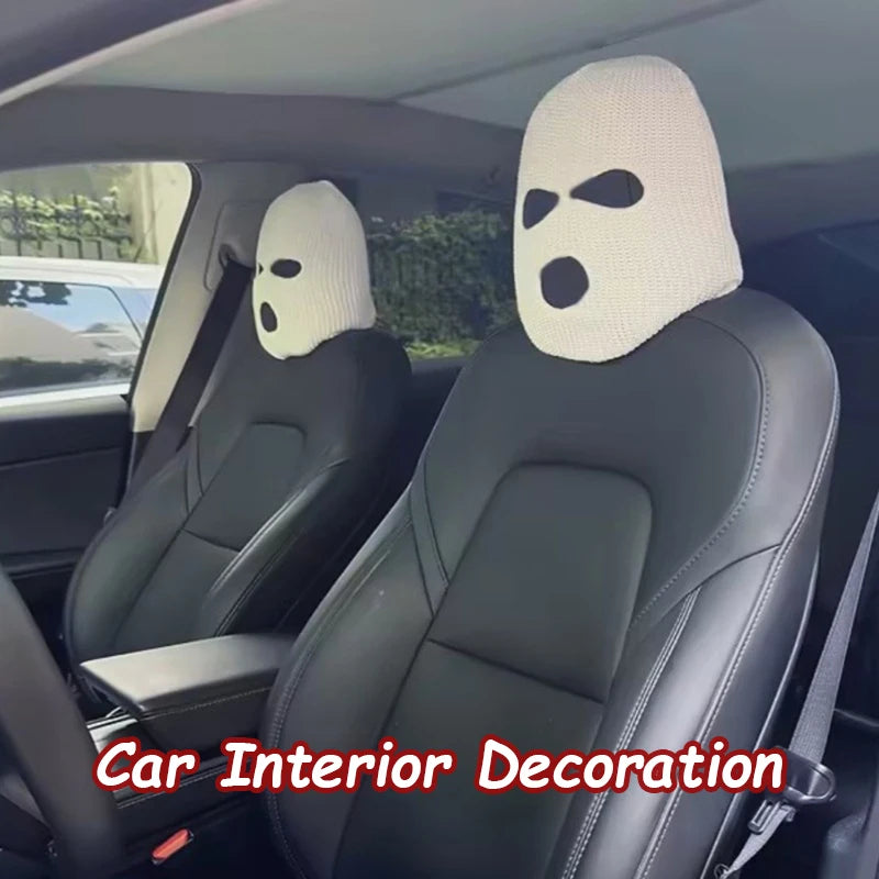 Funny Halloween Car Seat Headrest Cover – image 3