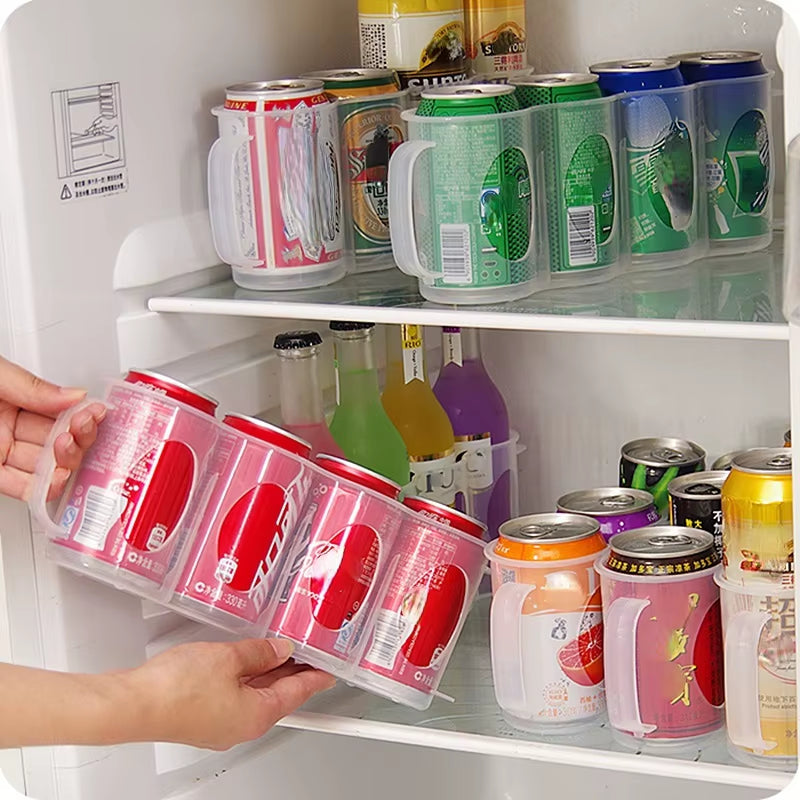 Soda Can Organizer - Fridge Drink Storage Bin – image 2