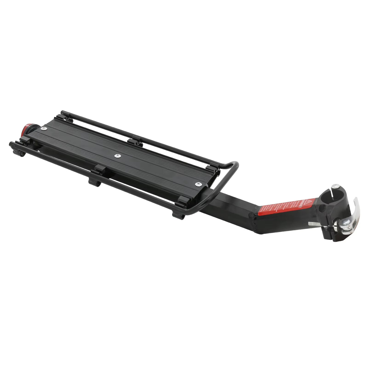 Bike Rear Rack, Quick Release Aluminum Cargo Carrier with Reflector – image 2