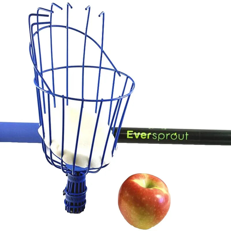 Fruit Picker Head with Deep Basket, Garden Harvest Tool – image 7