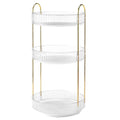 Rotating Makeup Organizer, 3 Tier 360 Degree Countertop Shelf – image 7