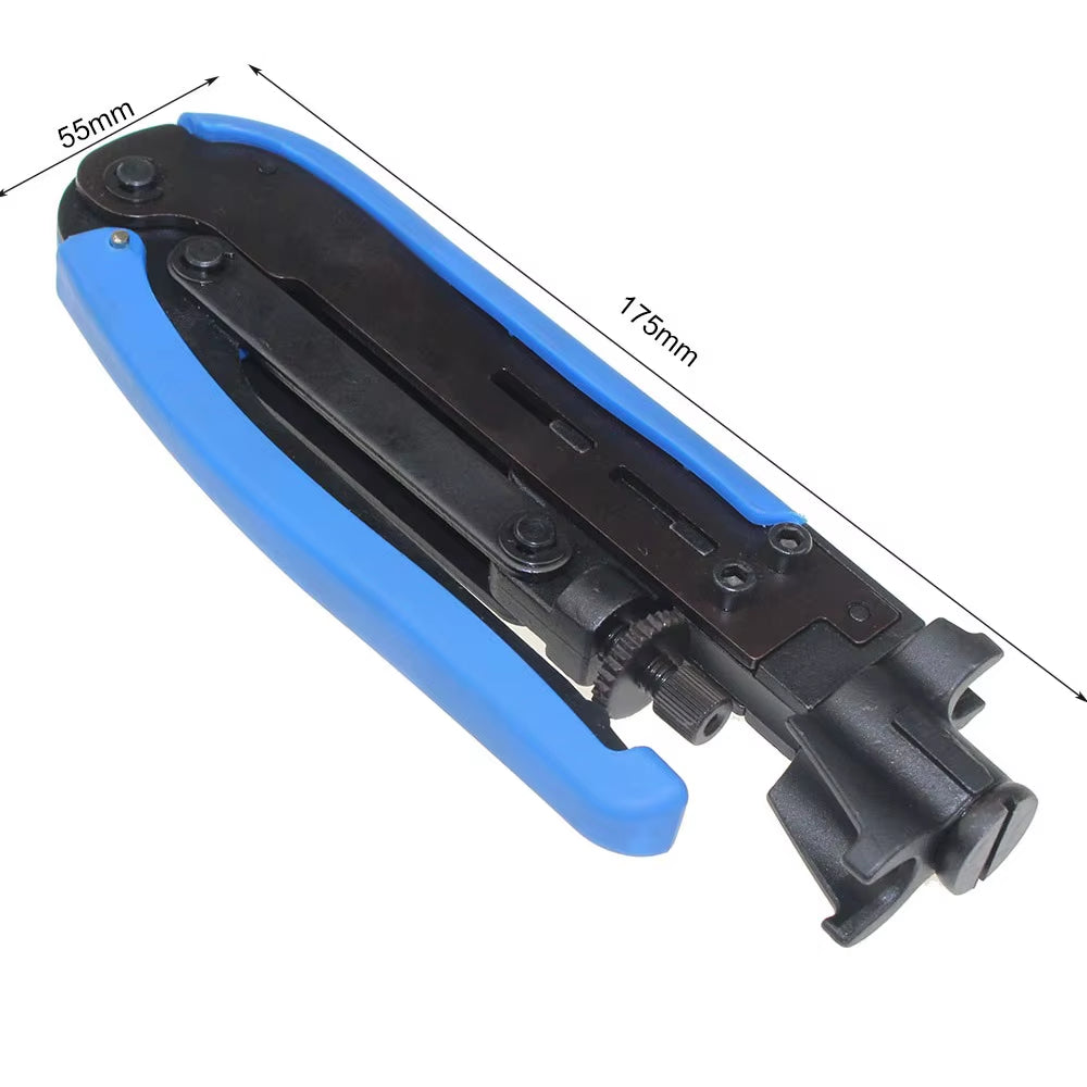 Electrician Coax Compression Tool for RG6, RG59, RG11 F Connectors – image 5
