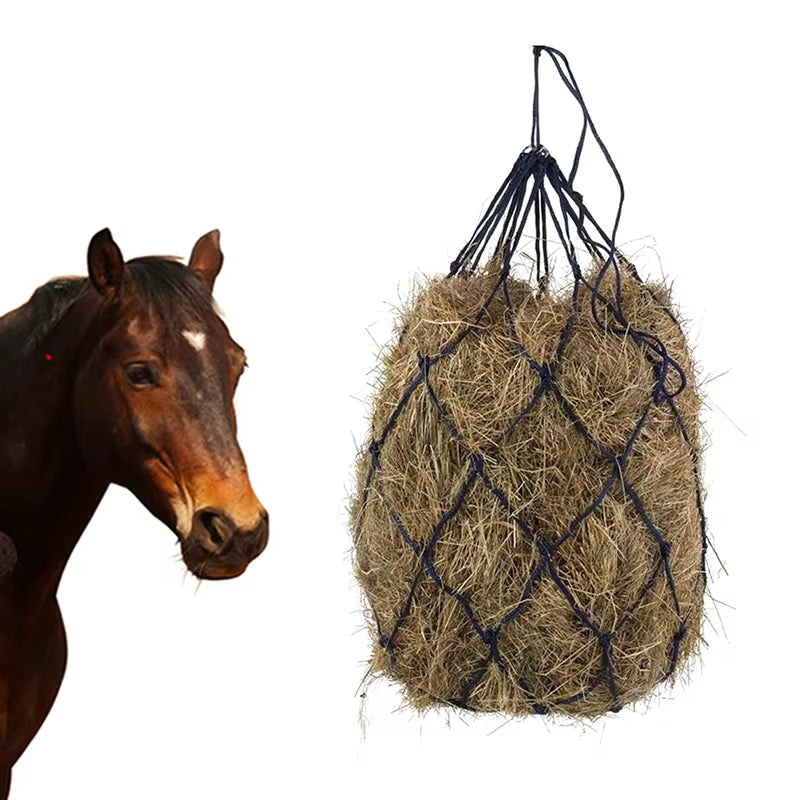 Livestock Slow Feed Hay Net, Small Hole Haynet for Horses and Goats – image 2