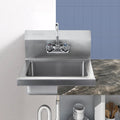 Wall-Mount Stainless Steel Hand Sink with Faucet, 17 x 12.8 In – image 1