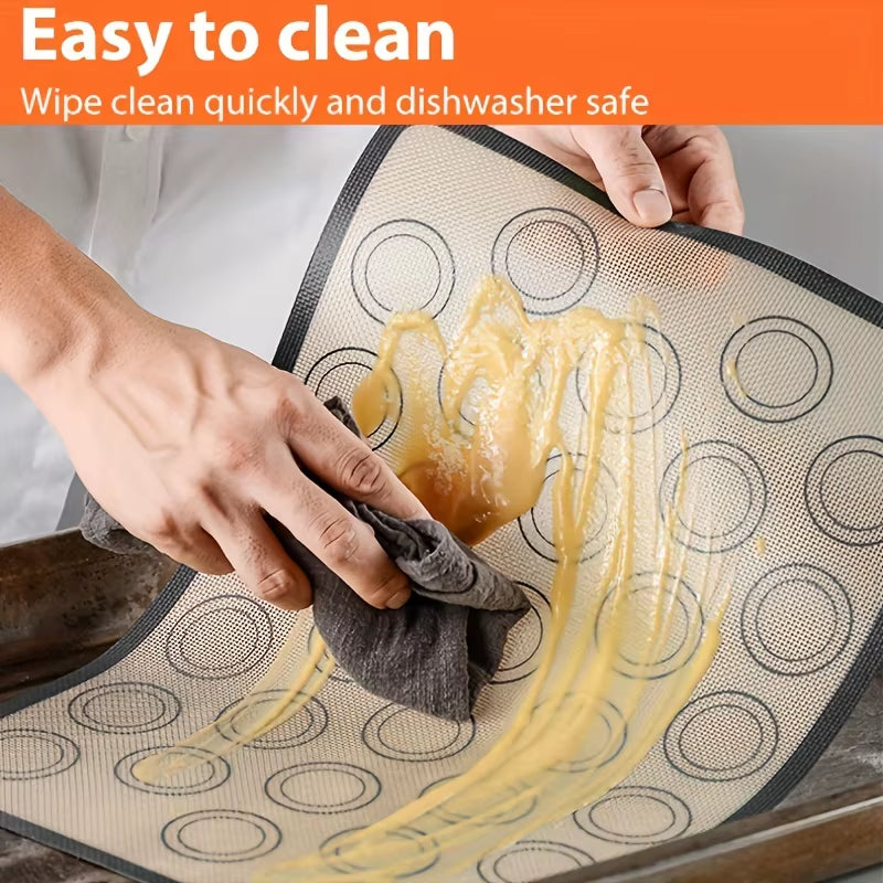 Silicone Baking Mat - Non-Stick Half Sheet Macaron Liner – image 6