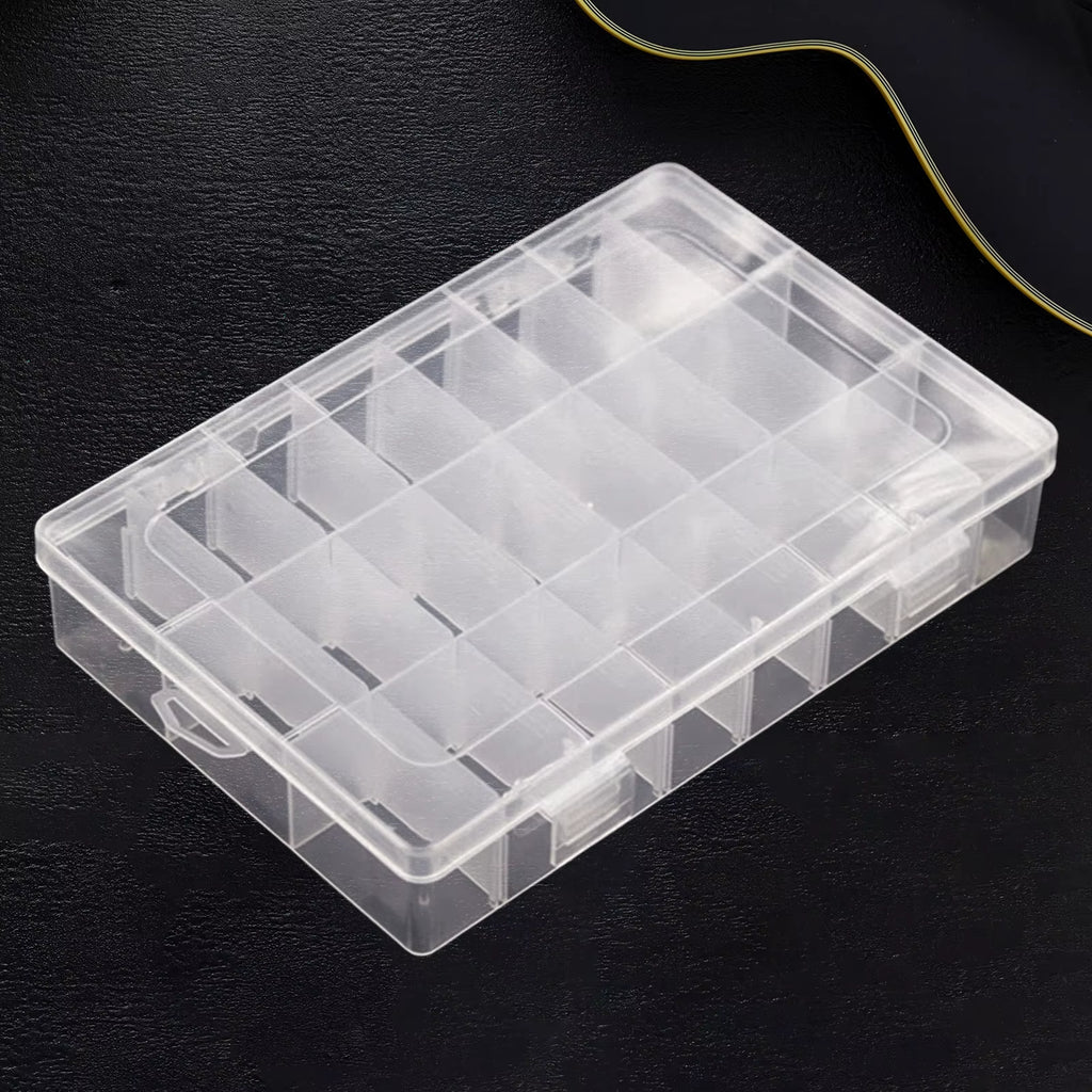 Thread Spool Storage Box with Adjustable Dividers, 24 or 36 Grids – image 5