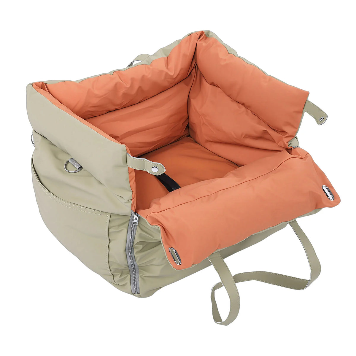 Dog Car Seat Bed – Portable Washable Pet Travel Bed – image 4