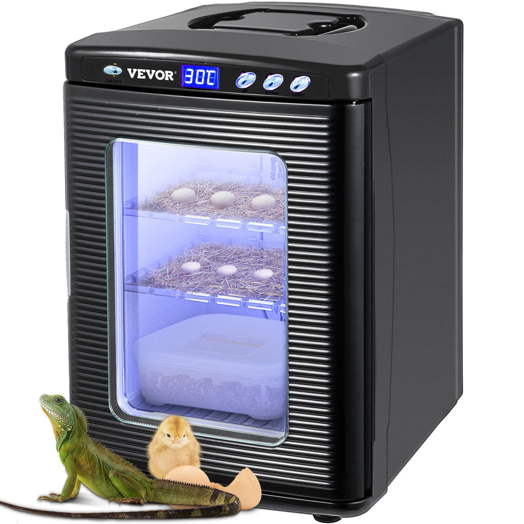 Reptile Egg Incubator 25L, Digital Heating and Cooling 41-107°F – image 2