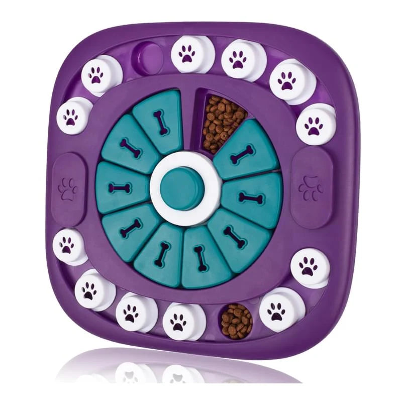 Dog Puzzle Toy – Interactive Slider Treat Puzzle