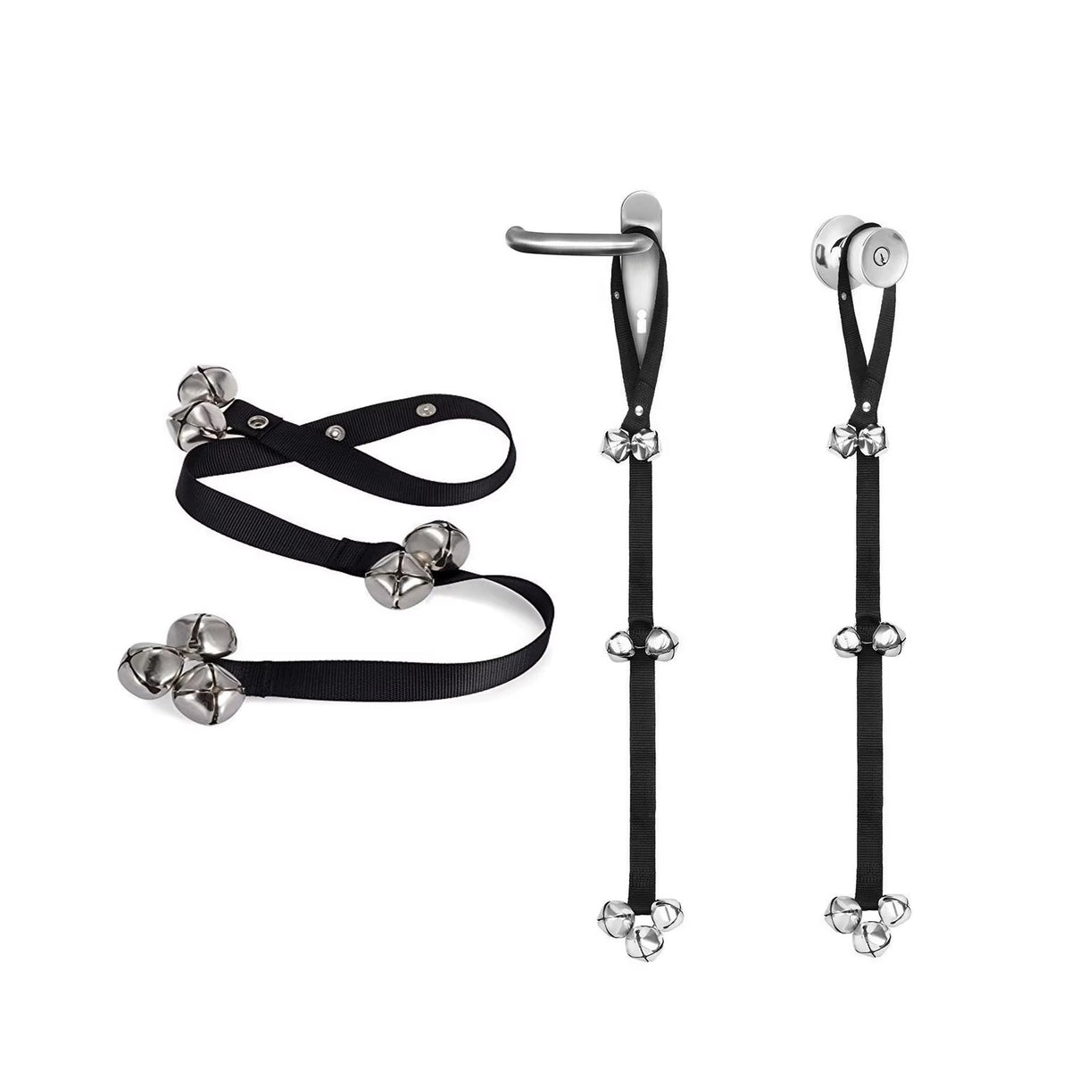 Dog Potty Training Bells - Adjustable Door Hanging Bells for Dogs – image 3