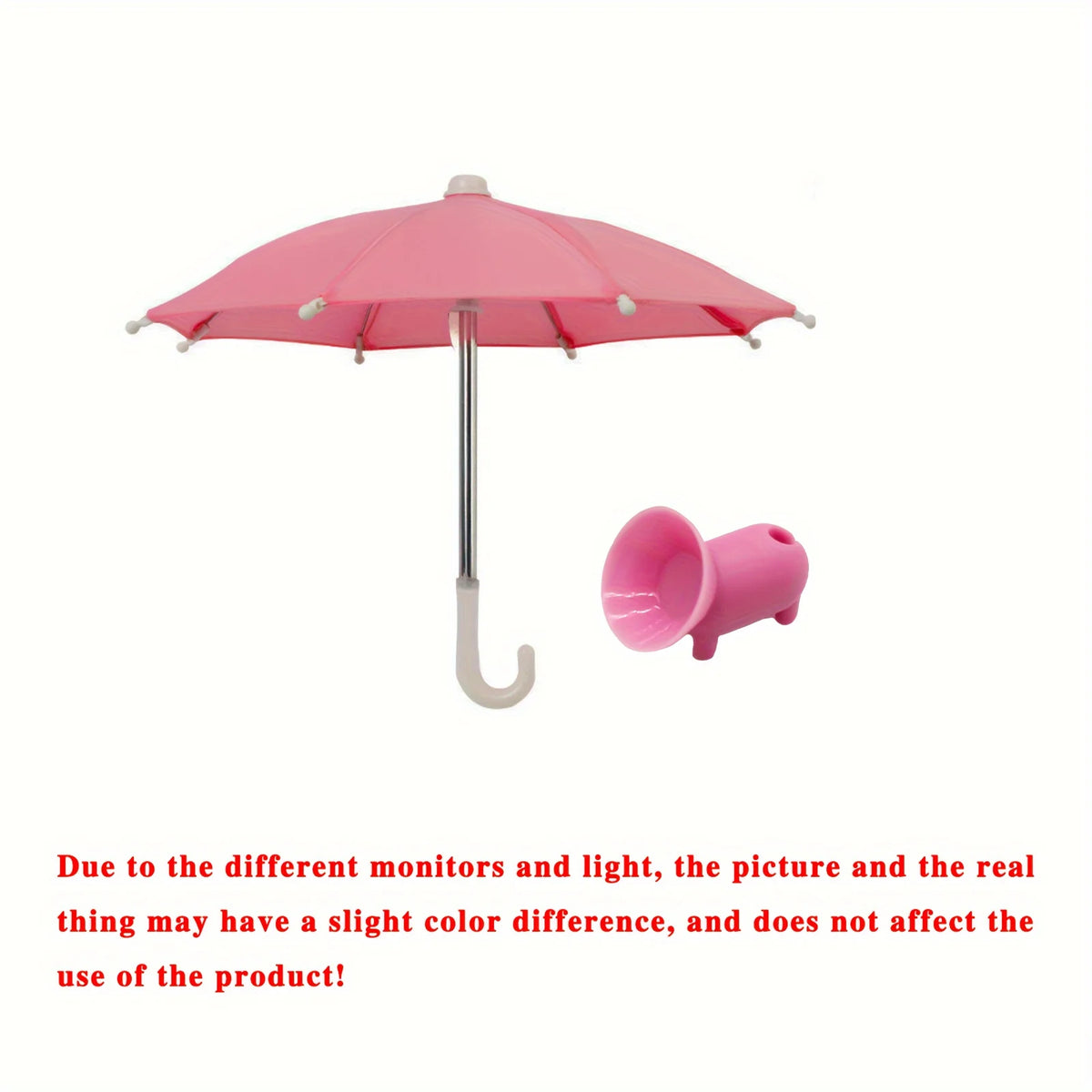 Mini Umbrella Phone Stand – Cute Universal Desk Holder – image 8