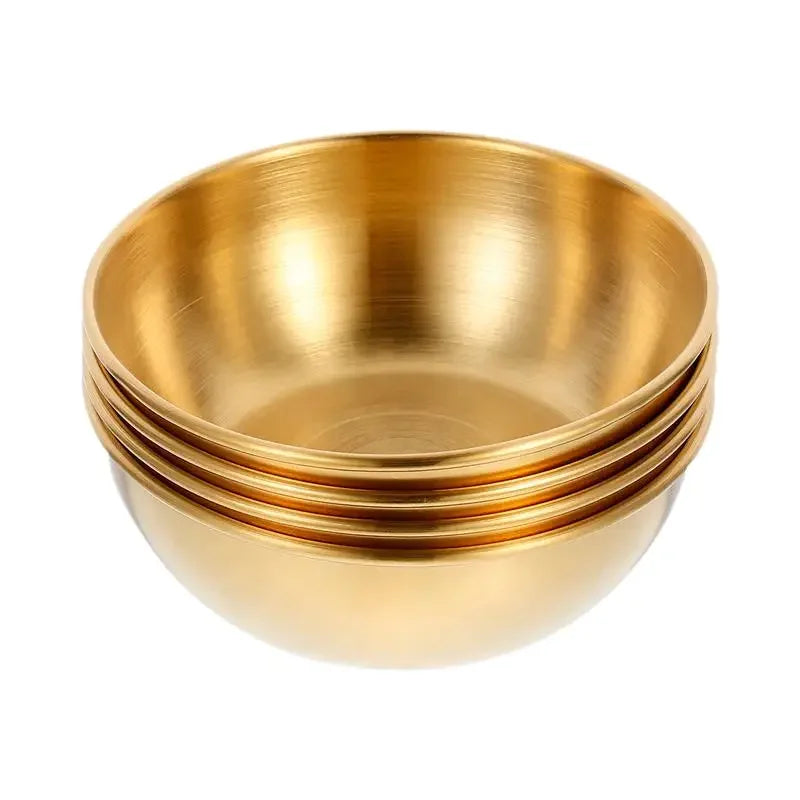 Stainless Steel Sauce Dishes Set - Gold or Silver Dipping Bowls – image 5