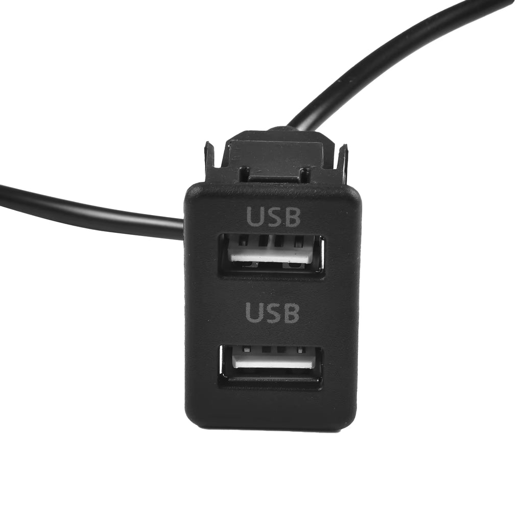 Dash Mount Dual USB Port Panel with 145 cm Extension Cable – image 3