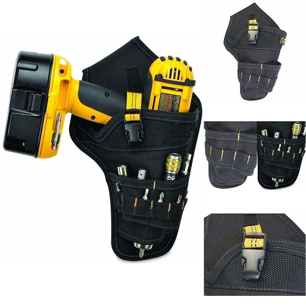 Drill Holster Tool Belt Pouch with Bit Holder – image 4