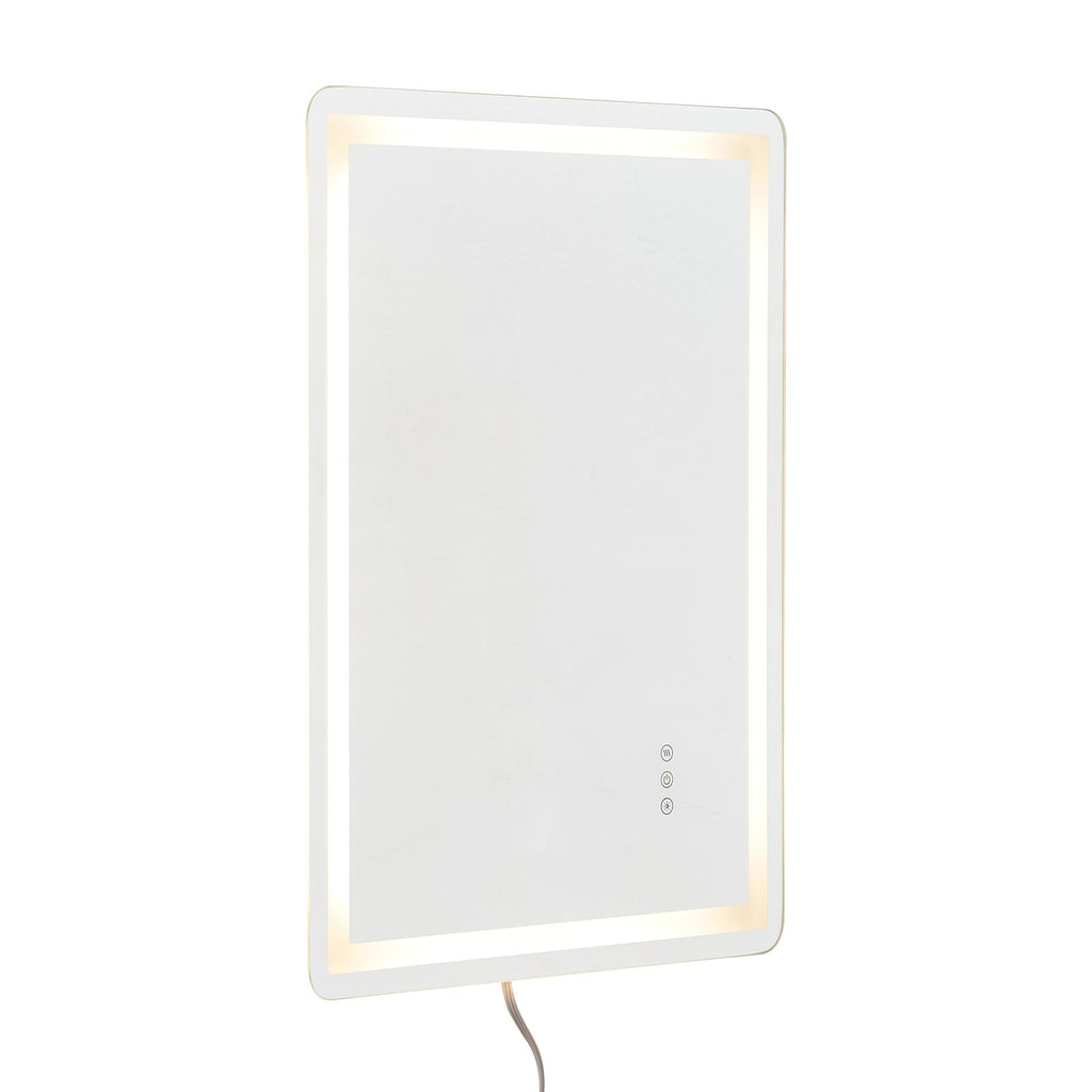 LED Bathroom Vanity Mirror 24 x 32 in, Front & Backlit, Anti-Fog, Dimmable – image 1