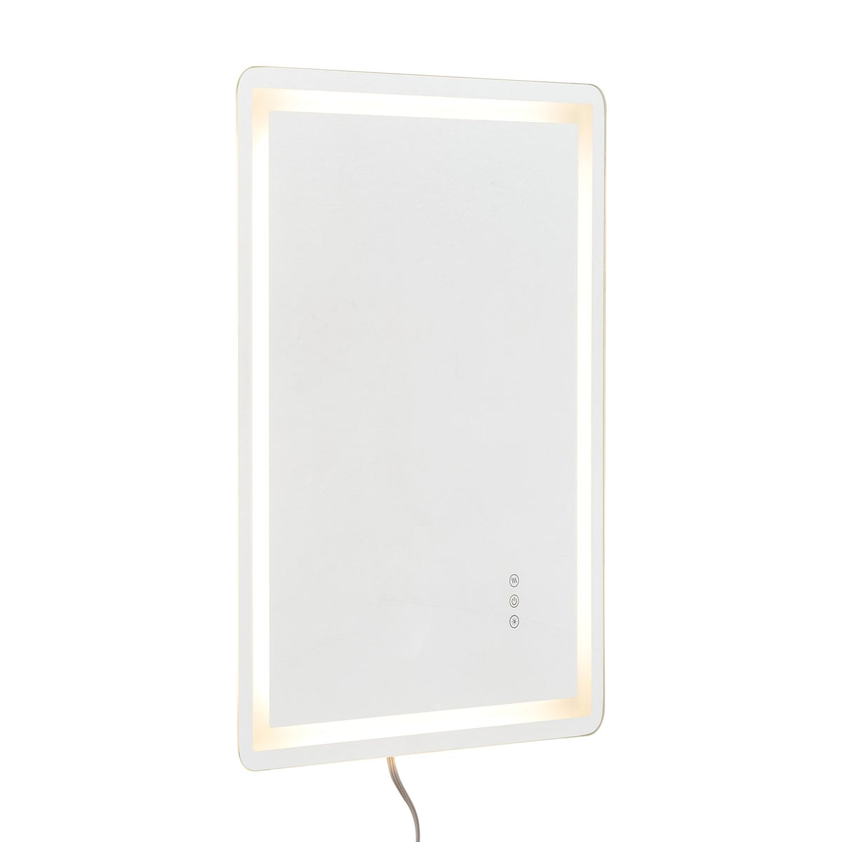 LED Bathroom Vanity Mirror 24 x 32 in, Front & Backlit, Anti-Fog, Dimmable – image 1