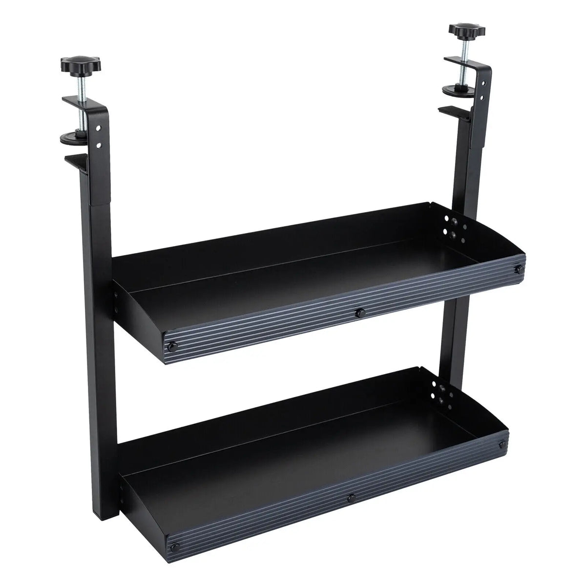 Clamp-On 2-Tier Desk Shelf, Mounts Above or Under Desk, No Drill – image 6