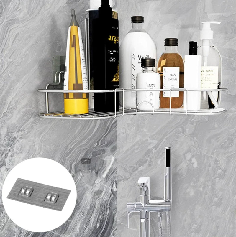 Corner Shower Caddy, Stainless Steel Triangle Bathroom Rack – image 7