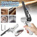 Pneumatic Belt Sander 10 mm with 5 Sanding Belts, 16,000 RPM – image 1