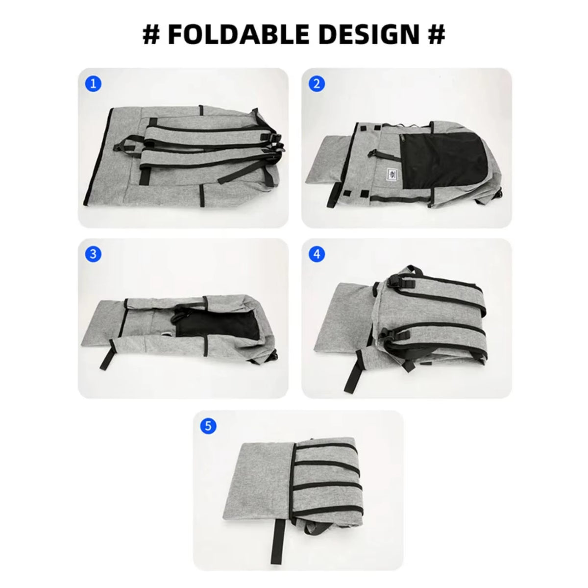 Foldable Lightweight Hiking Backpack – image 4