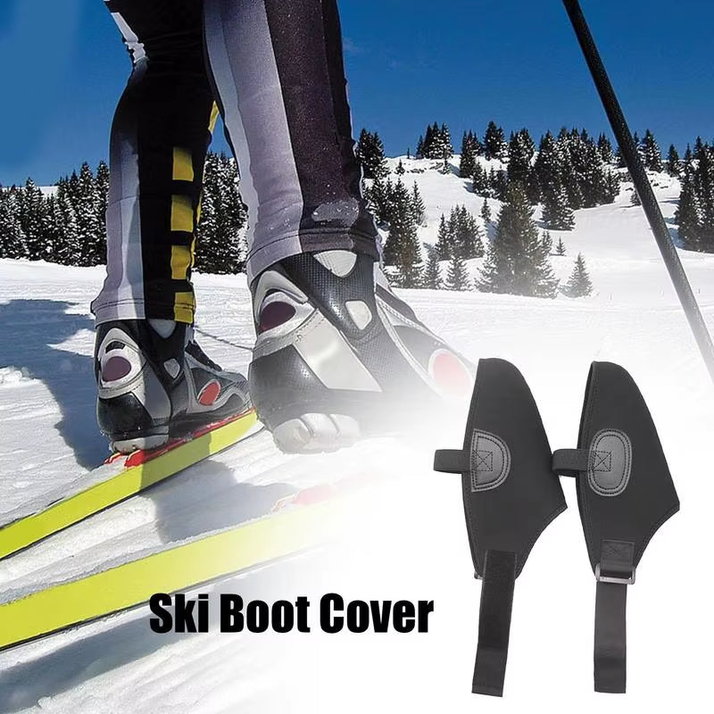 Insulated Ski Boot Covers, Neoprene Boot Warmers, 1 Pair – image 2