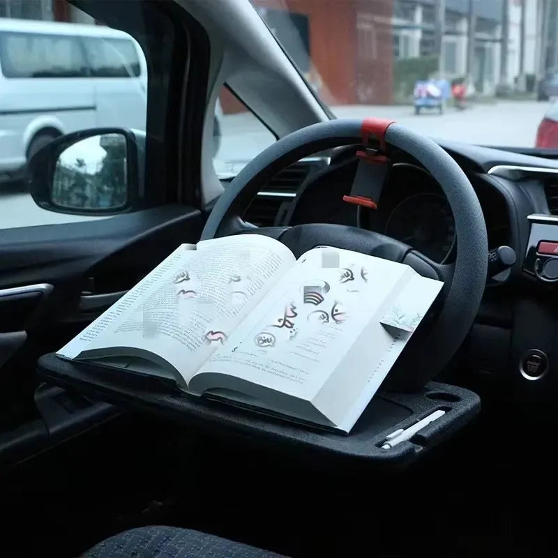 Steering Wheel Tray Table for Car Eating, Laptop & Work – image 3