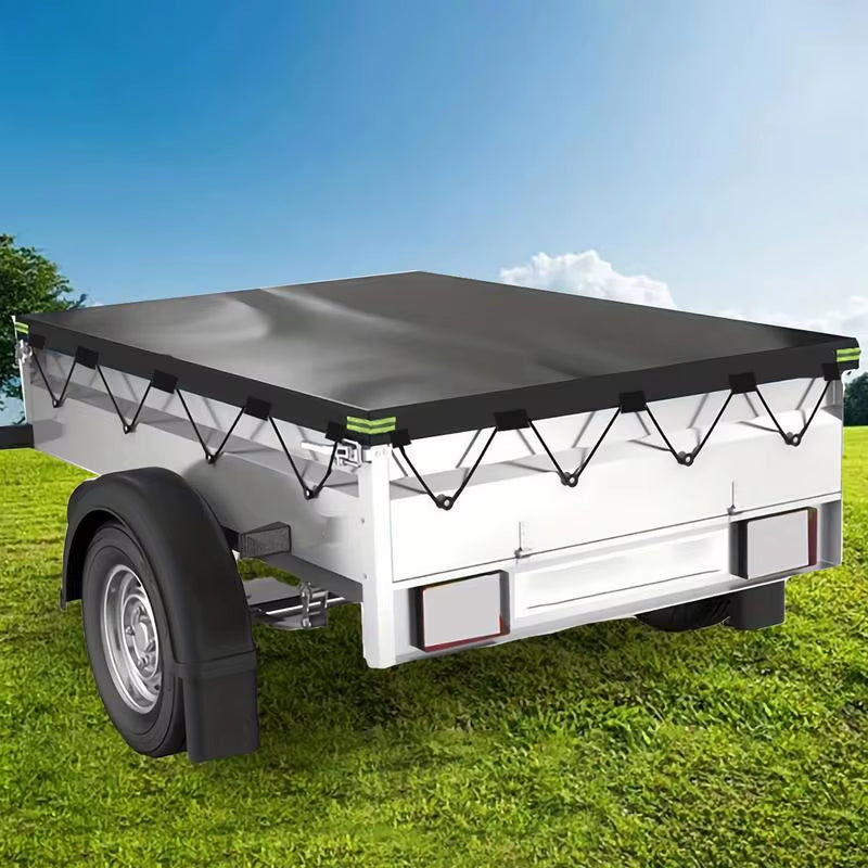 Waterproof 600D Oxford Pickup Bed Tarp Cover, Short Box – image 2