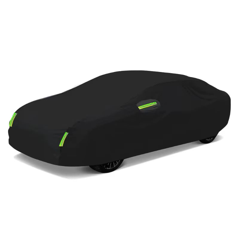 Full Car Cover, Waterproof Outdoor Auto Cover with Reflective Strips – image 2