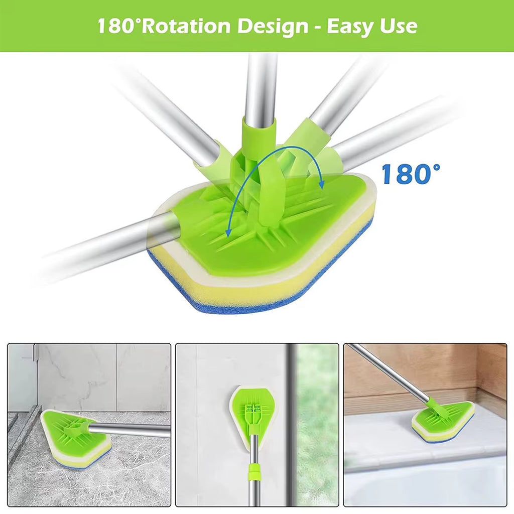 Tub and Tile Scrubber – Extendable Bathroom Cleaning Brush Set – image 4