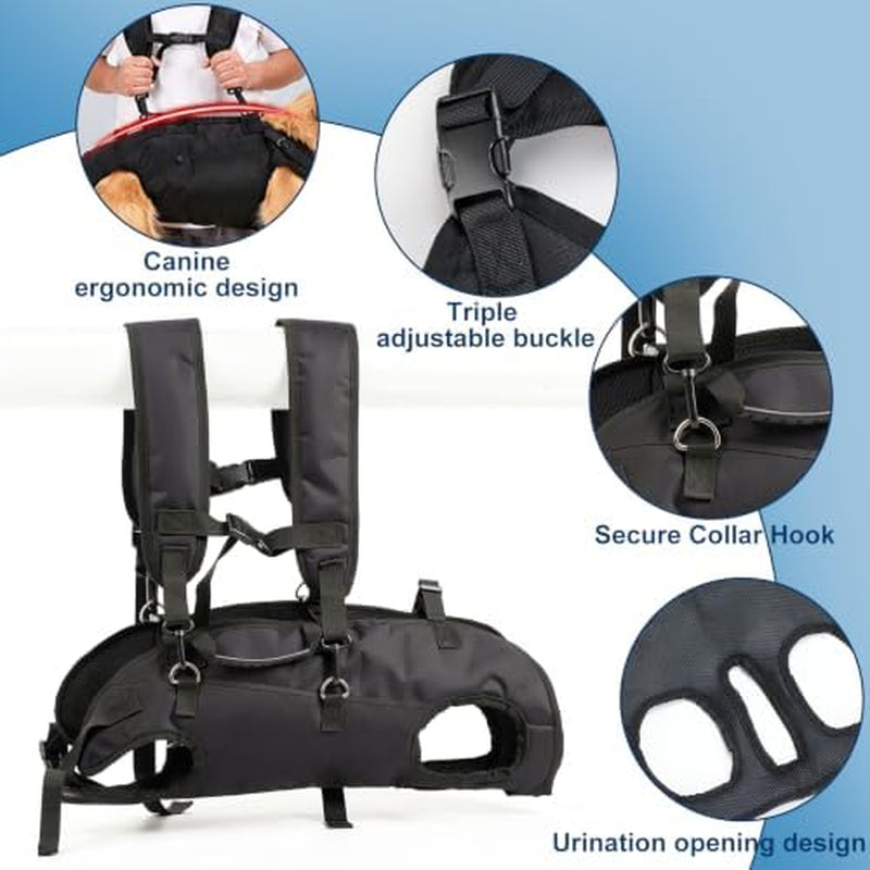 Dog Lift Harness Carrier Full Body Support Sling Large – image 7