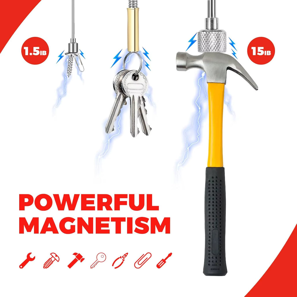 Magnetic Pickup Tool 3 Pack Telescopic and Flexible – image 2